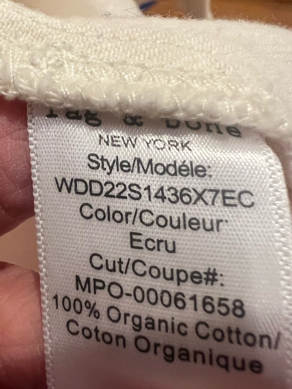 rag & bone Lightweight Oversized Denim Raw Hem Jacket - Picture 4 of 4